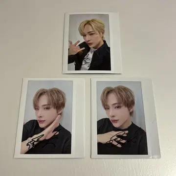 BAE73 무진 현우 친필 사인 폴라로이드