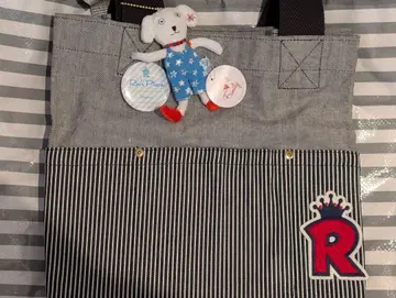 Rita's Place 스트라이프 토트백