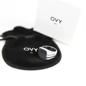OVY 실버 시그넷 링 9호