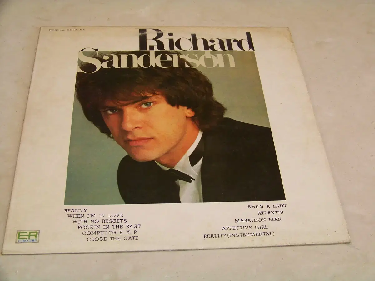 Richard Sanderson（リチャード・サンダーソン）「Reality(愛の