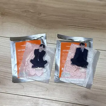 방탄소년단 bts 럭키 드로우 진 태현 아크릴 스탠드