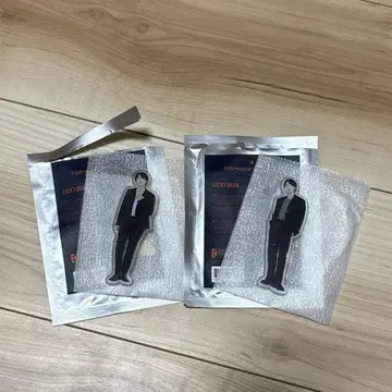 방탄소년단 bts 아크릴 마그넷 럭키드로우 진 지민 공식