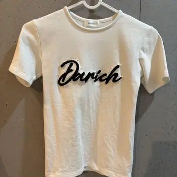 다리치 자수 펄t셔츠