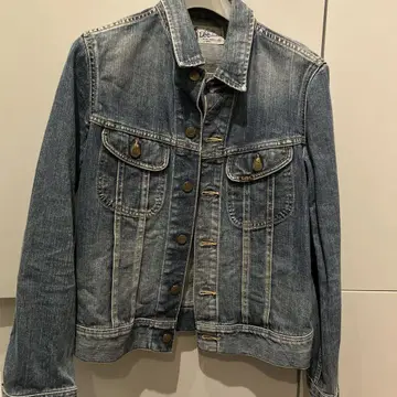 Lee 레이디 리 라이더스 데님 자켓 빈티지 구제 의류 L 사이즈