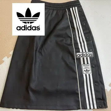 새상품급 아디다스 오리지널 가죽 스커트 adidas originals