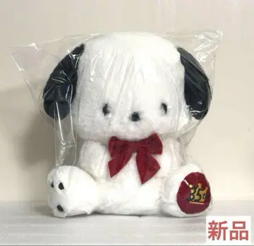 택 포함 새상품 포차코 35주년 봉제 인형 레드 리본 한정판 35th