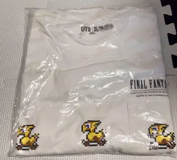 유니클로 FF5 35th 콜라보 T셔츠 초코보 3XL
