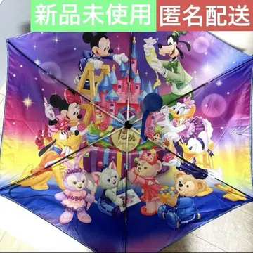 [ 미사용 새상품 ] 홍콩 디즈니랜드 13주년 접이식 우산