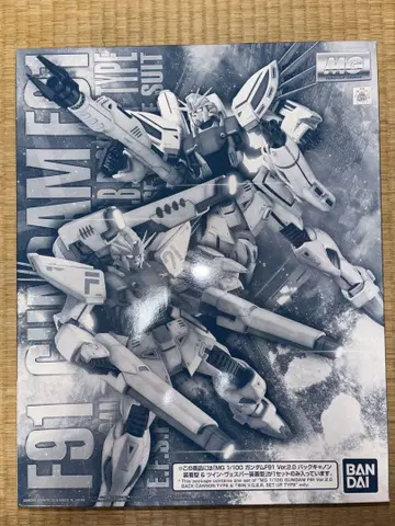 MG F91 건담 F91 백캐논 장비형 & 트윈 베스버 장비형