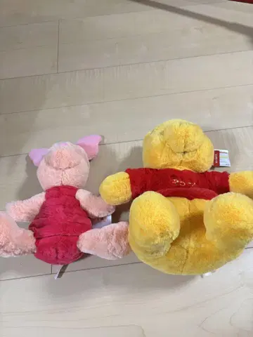 새상품 디즈니 리조트 푸 피글렛 봉제 인형 2개 세트