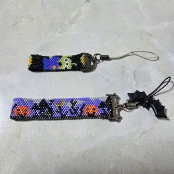 할로윈 비즈 스트랩 2세트