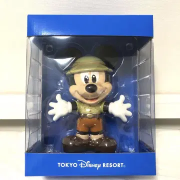 디즈니 리조트 한정판 미키마우스 피규어 탐험가 Disney