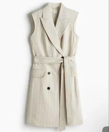 새상품 H&M 린넨 혼방 블레이저 드레스