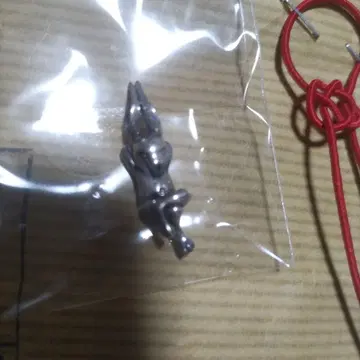 토끼 참 목걸이 실버