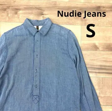 [ Nudie Jeans 풀오버 셔츠 긴팔 S