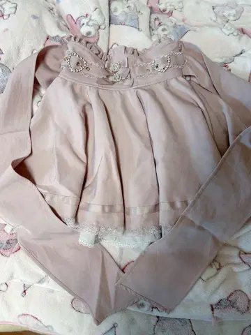 LIZLISA 리즈리사 볼륨 플레어 스커트 핑크