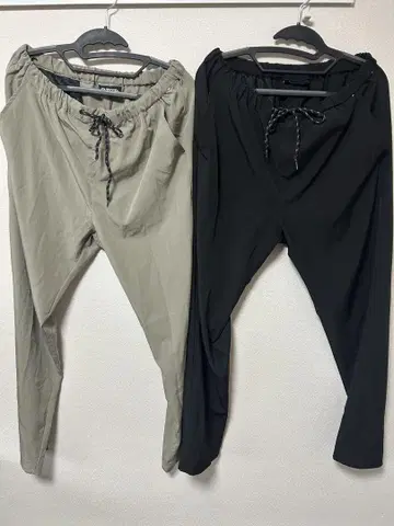 2매 세트 아웃도어 드라이 팬츠