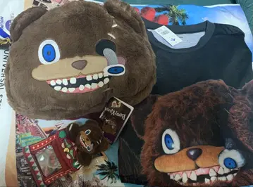 미사용 새상품 택 포함 하미곰 T셔츠 숄더백 케이스 스티커