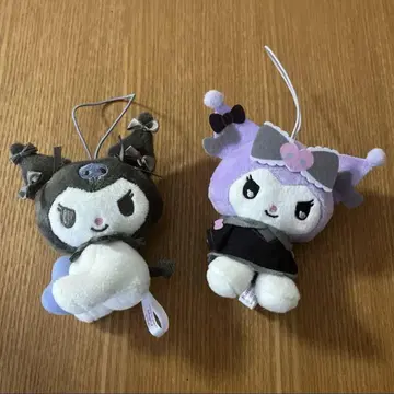 산리오 쿠로미 봉제 인형 2점
