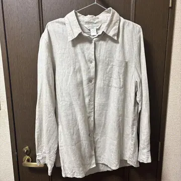 90s Casual Corner 린넨 셔츠 긴팔