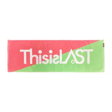 This is LAST 로고 타월 스트로베리