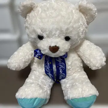 화이트 곰 봉제 인형