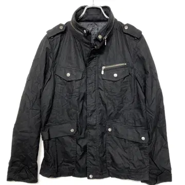 KLEIN PLUS HOMME 시크 스타일 락 구제 의류 필드 자켓