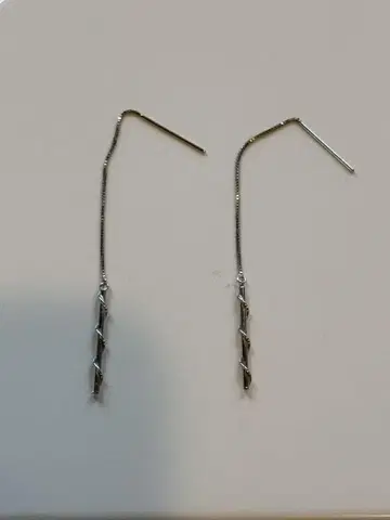 플라티나 귀걸이 1.0g