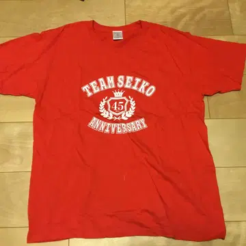 TEAM SEIKO 45주년 기념 T셔츠 XL