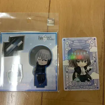 FGO 캐릭터 토리아 홀로그램 카드 오베론 세트