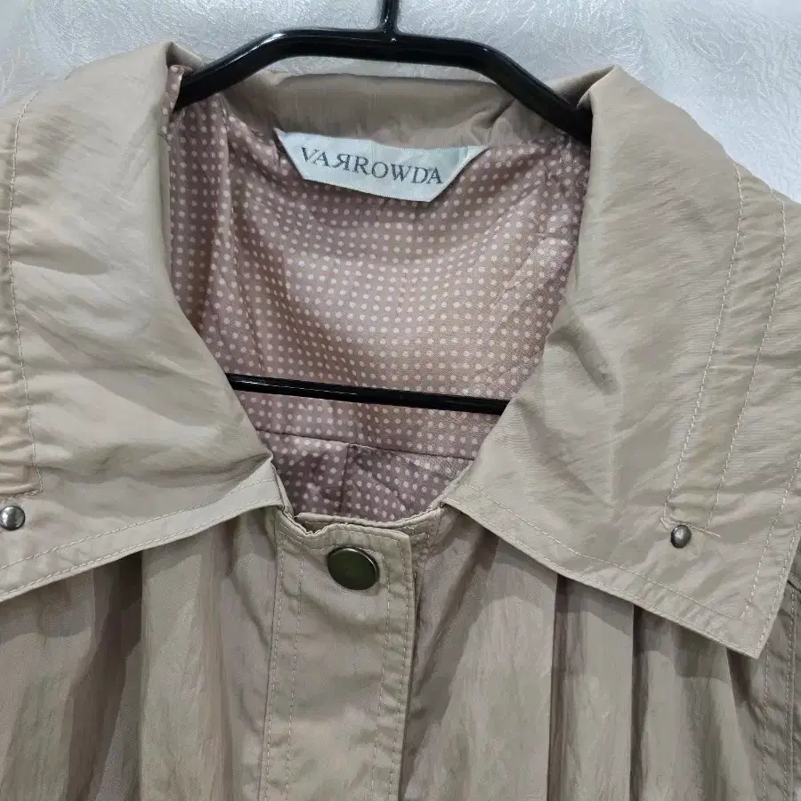 Japanese vintage 베이지색 여성 롱 자켓 코트