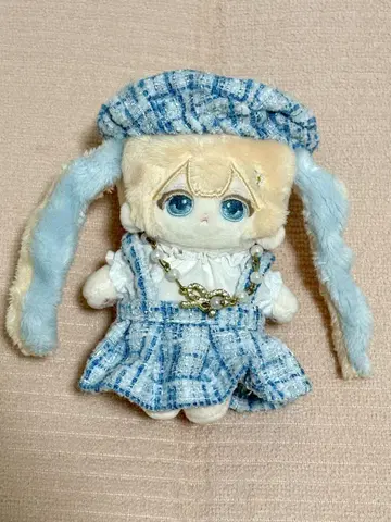 무속성 봉제 인형 트윈 테일 10cm (의류 포함)