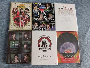 King&Prince 라이브 투어 Blu-ray 초회 한정판 6개 콘서트