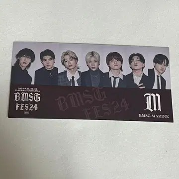 BMSGFES24 메모리얼 티켓