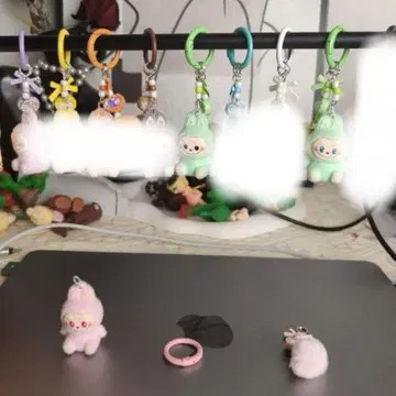동물 캐릭터 키링 세트