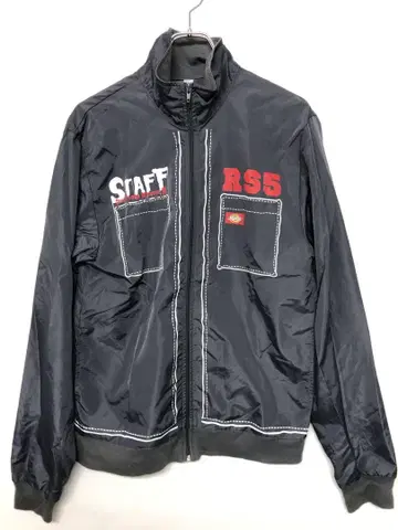 RIP SLYME 구제 의류 로고 프린트 STAFF 나일론 자켓