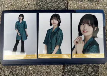 노기자카46 나카니시 아루노 썸머 자켓 브로마이드 3종 컴프