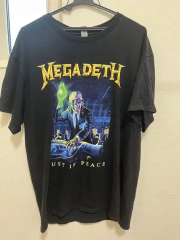 메가데스 Rust In Peace 티셔츠