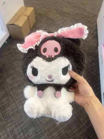 마이멜로디 & 쿠로미 봉제 인형 약 30cm