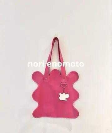 wave tote bag canvas 노리에노모토 웨이브 토트백