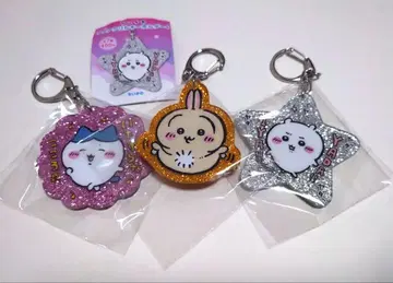 치이카와 (먼작귀) 라메 아크릴 키링 4 하치와레 토끼