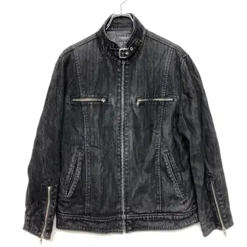 THRUXTON 구제 의류 빈티지 스타일 데님 싱글 라이더 자켓