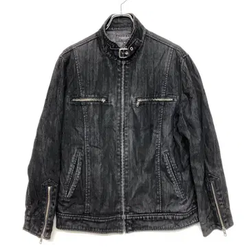 THRUXTON 구제 의류 빈티지 스타일 데님 싱글 라이더 자켓