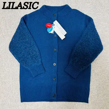 LILASIC 리라시크 니트 가디건 택 포함 새상품 다크 네이비 2way