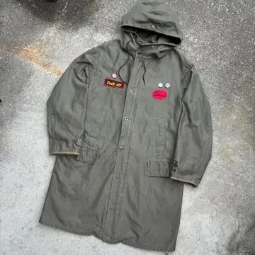 밀리터리 모즈 코트 구제 의류 와펜 배지