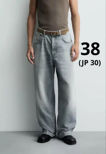 ZARA 자라 BAGGY FIT 데님 팬츠 새상품, 미사용