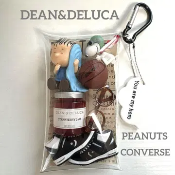 가챠 파우치 DEAN&DELUCA CONVERSE PEANUTS
