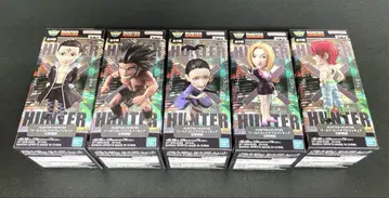 HUNTER x HUNTER 월드 컬렉터블 피규어 환영여단 5종