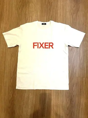 새상품급 FIXER 피크서 T셔츠 XXL 화이트