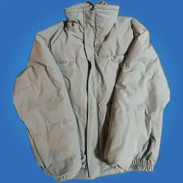 그레이 다운 자켓 레벨 세븐풍